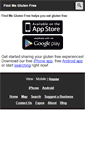 Mobile Screenshot of findmeglutenfree.com